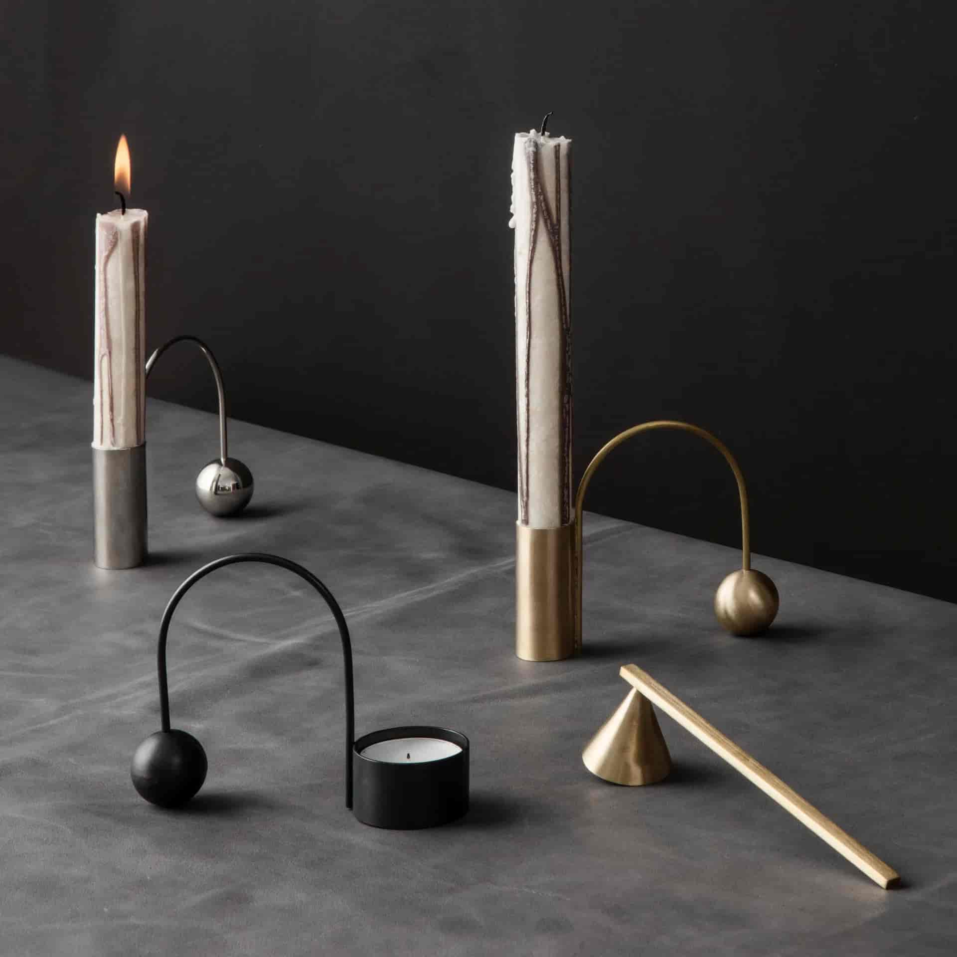 Balance krom ljusstake