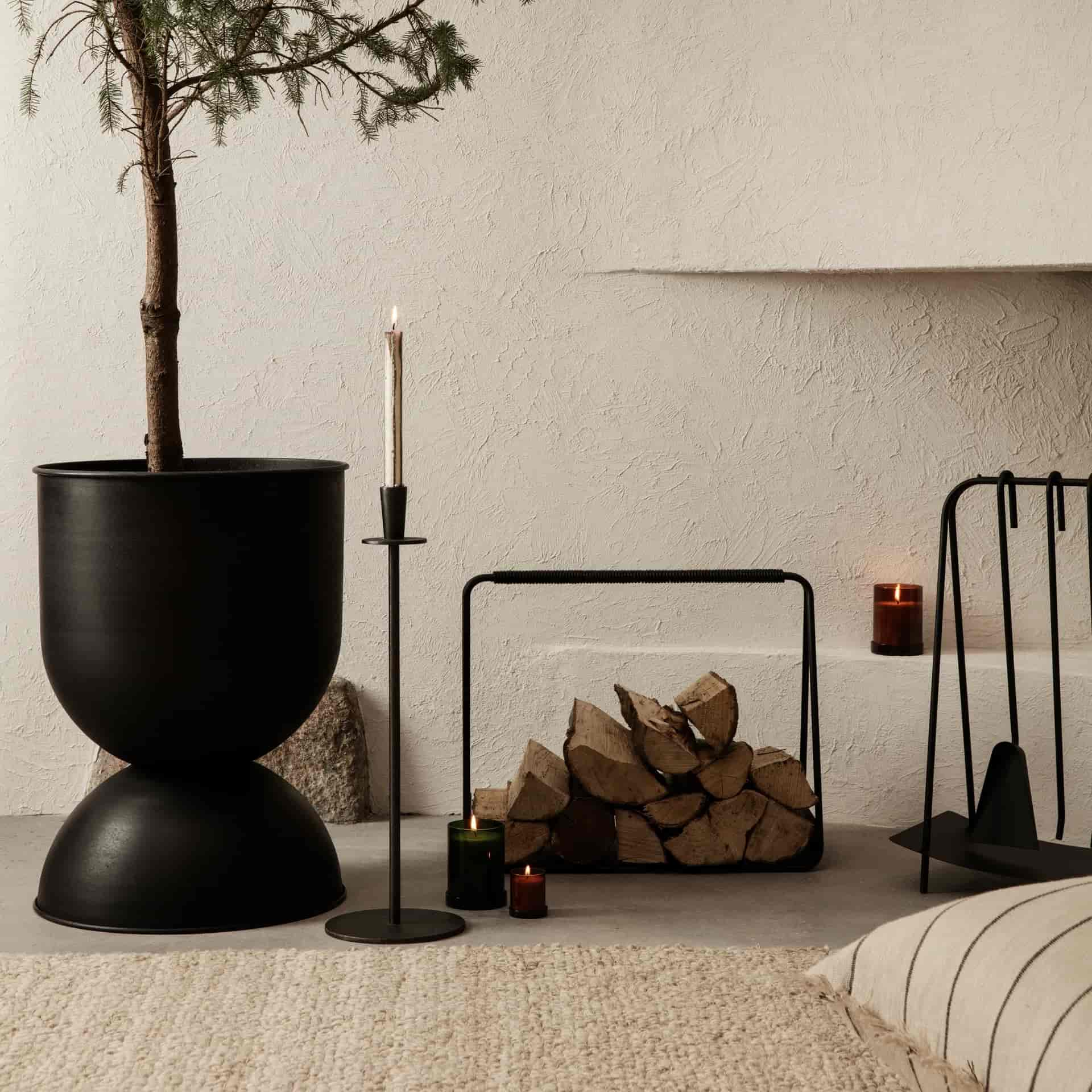 Hourglass kruka stor